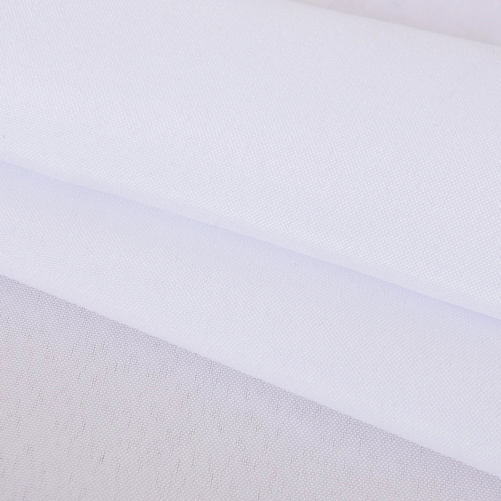 Waterproof Tablecloth 55"x79" (140x200 cm) – White Spill-Proof Table Cover for Dining, Kitchen & Outdoor Parties