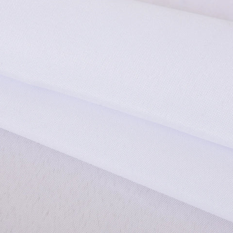 Waterproof Tablecloth 55"x79" (140x200 cm) – White Spill-Proof Table Cover for Dining, Kitchen & Outdoor Parties