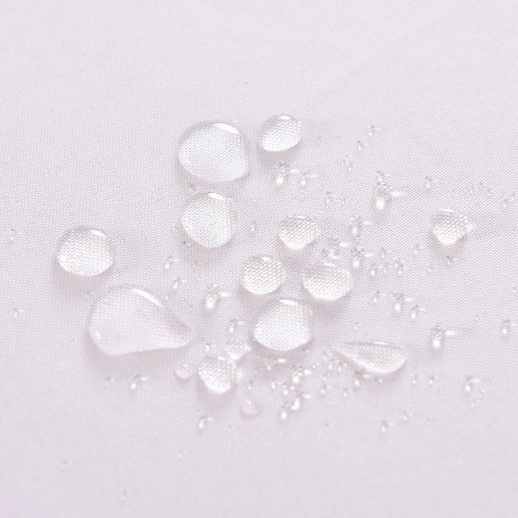 Waterproof Tablecloth 55"x79" (140x200 cm) – White Spill-Proof Table Cover for Dining, Kitchen & Outdoor Parties