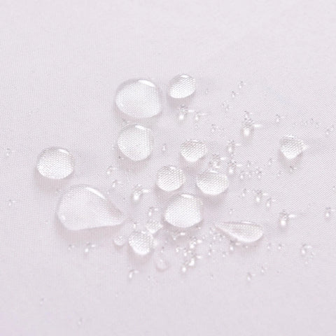 Waterproof Tablecloth 55"x79" (140x200 cm) – White Spill-Proof Table Cover for Dining, Kitchen & Outdoor Parties