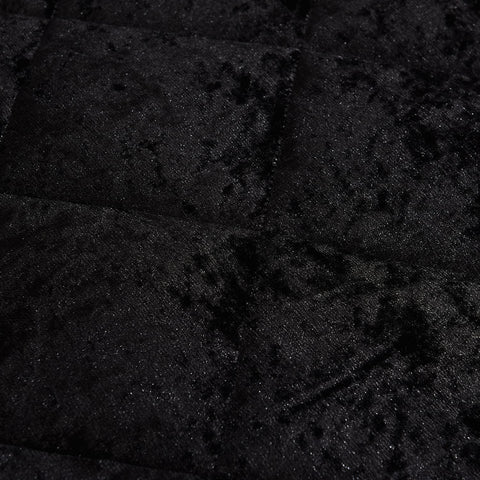 Luxury 5PCS Quilted Crushed Velvet Bedspread Set – King Size Bedspread with Oxford Pillow Covers & Cushion Covers | Soft Microfiber, Plush & Elegant Bedding Set