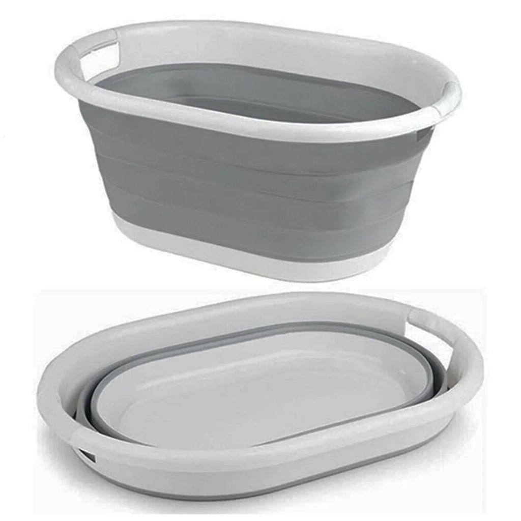 67L Collapsible Laundry Basket with Handles – Foldable Plastic Storage Bin for Laundry, Toys & Home Organization