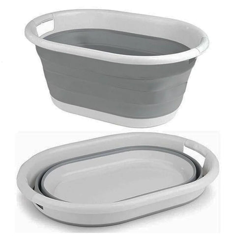 67L Collapsible Laundry Basket with Handles – Foldable Plastic Storage Bin for Laundry, Toys & Home Organization