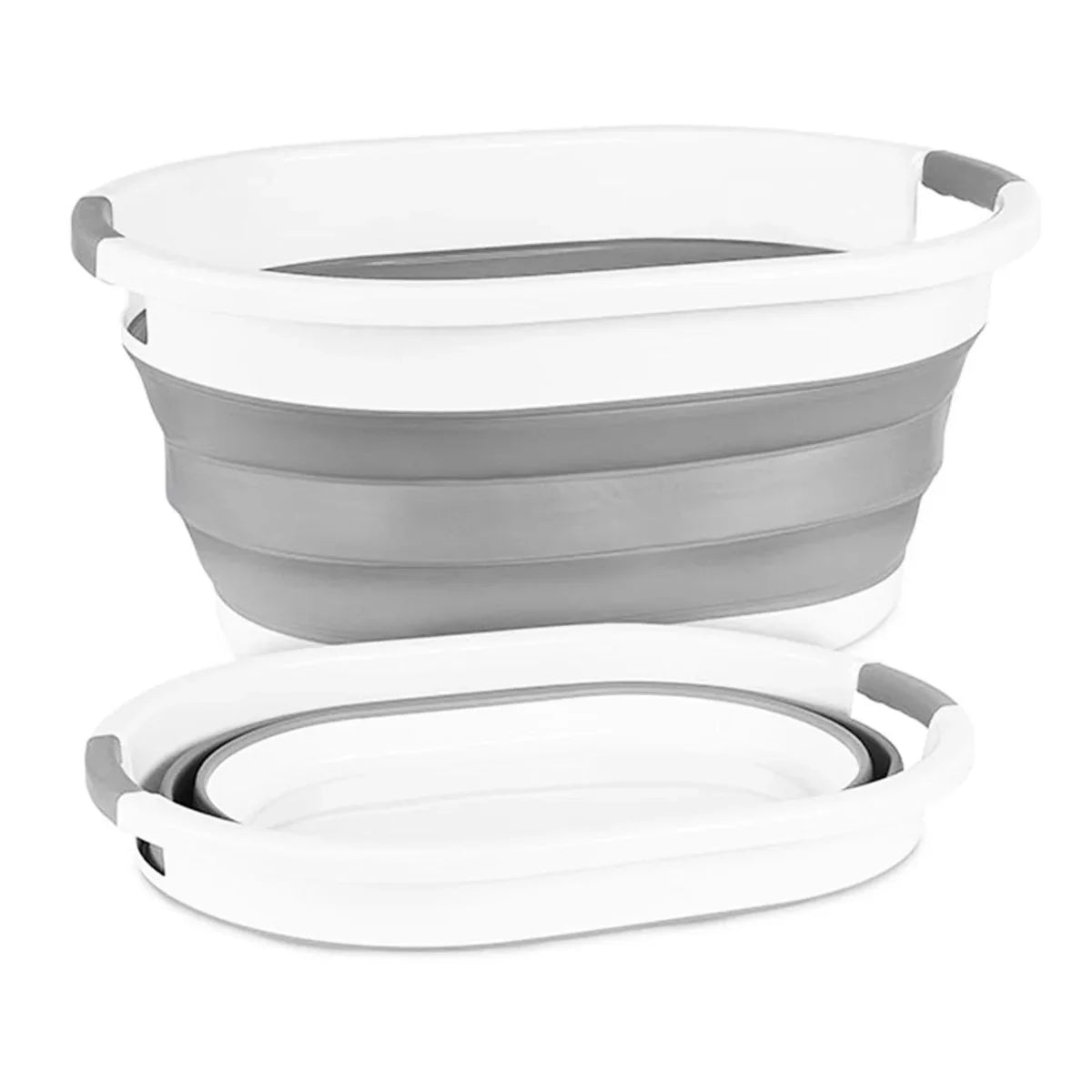 67L Collapsible Laundry Basket with Handles – Foldable Plastic Storage Bin for Laundry, Toys & Home Organization